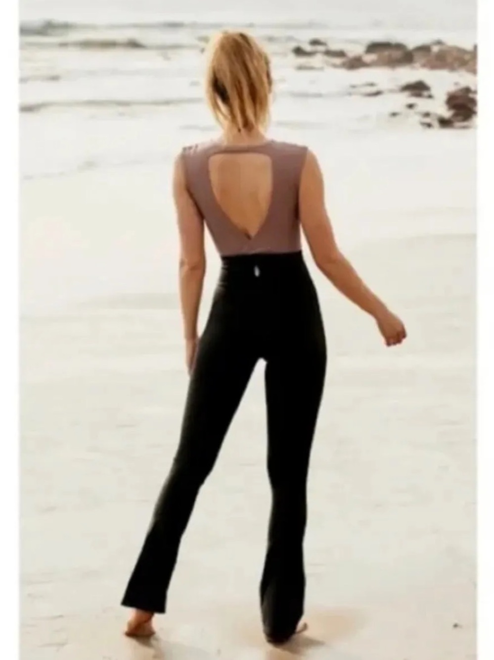 FINAL SALE Free People Movement High Beams Onesie Jumpsuit - Picture 1 of 9
